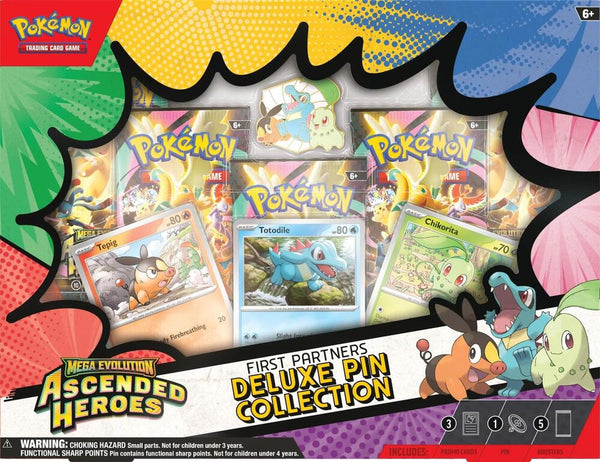 Pokémon TCG: Ascended Heroes First Partner Deluxe Pin Collection