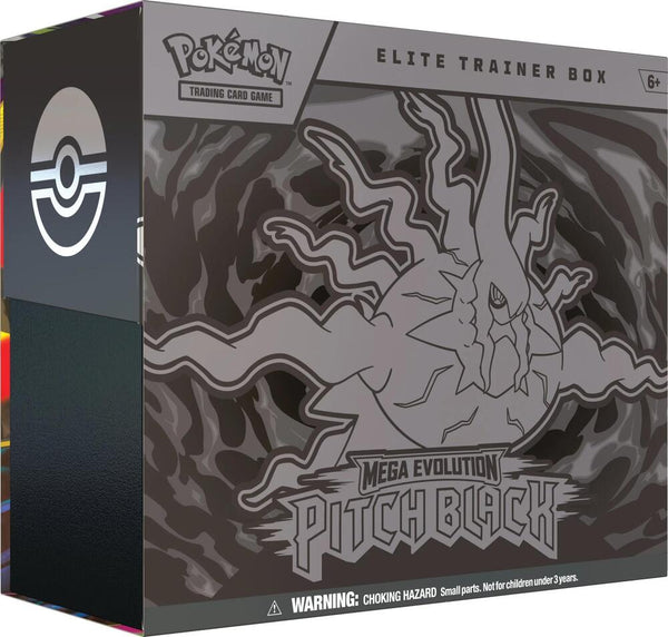 Pokémon TCG: Mega Evolution — Pitch Black Elite Trainer Box (Pre-Order)