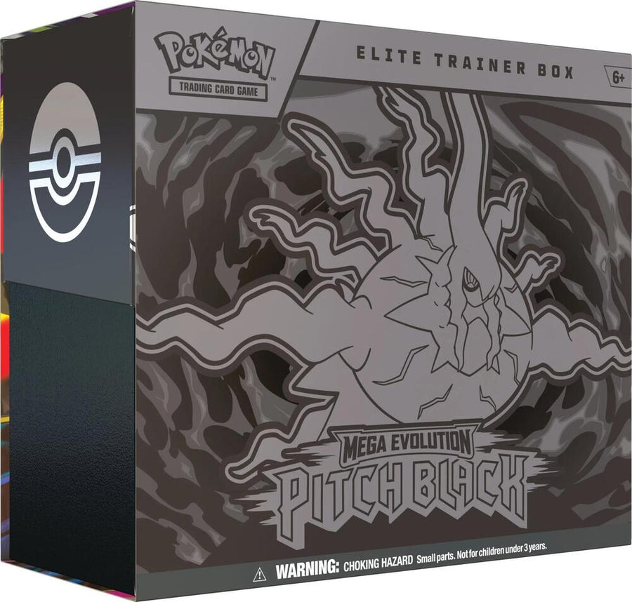 Pokémon TCG: Mega Evolution — Pitch Black Elite Trainer Box (Pre-Order)